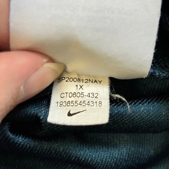 Nike Shorts Womens Plus Size 1X Dry Attack Training 5 Inch Blue CT0605-432 - Picture 5 of 7